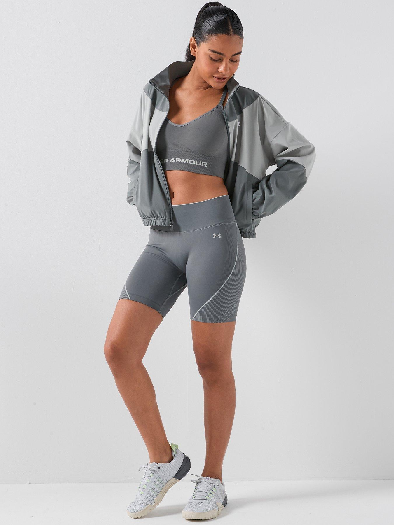 Image 3 of 6 of UNDER ARMOUR Womens Training Vanish Seamless Short - Grey