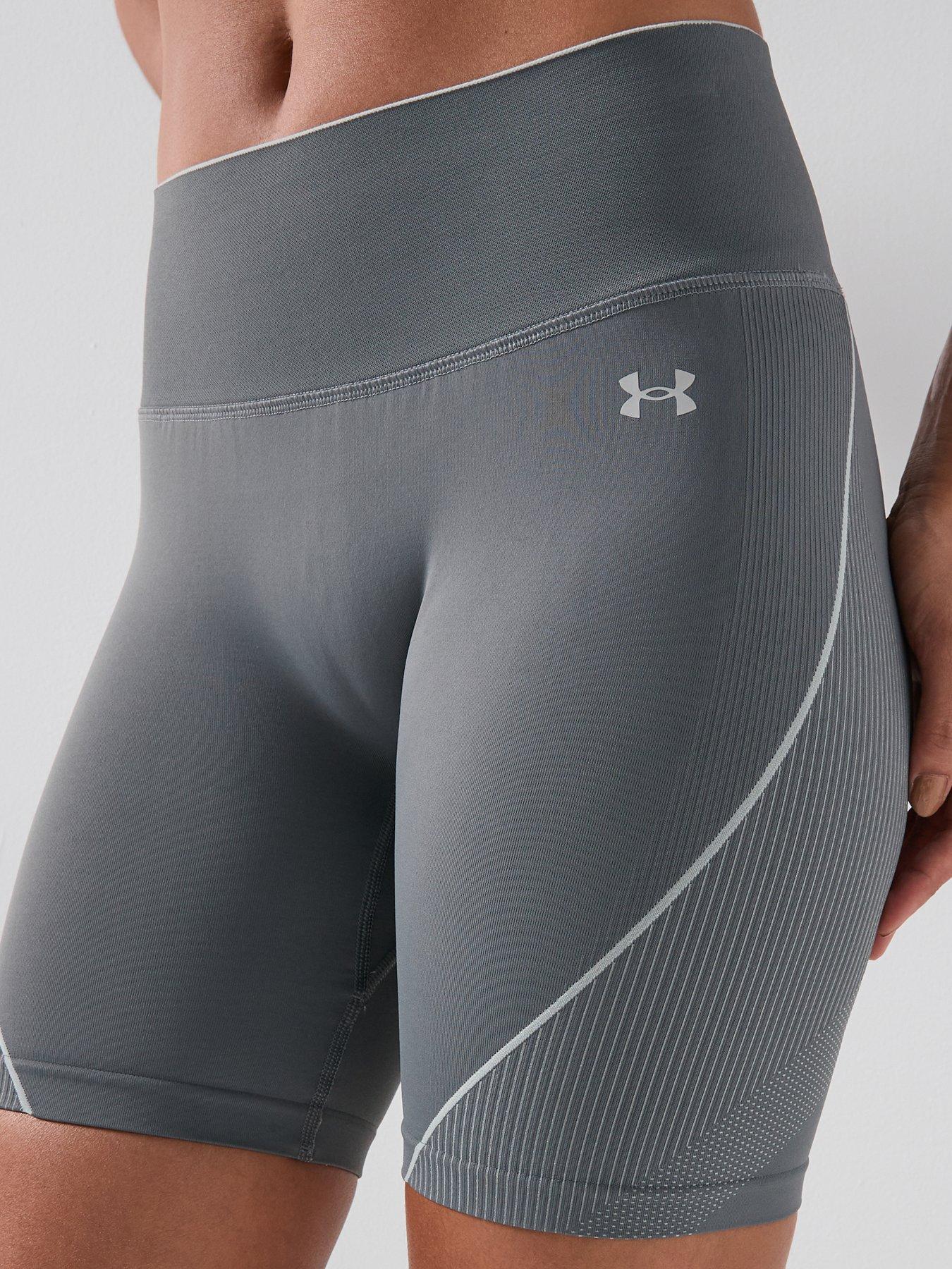 Image 4 of 6 of UNDER ARMOUR Womens Training Vanish Seamless Short - Grey