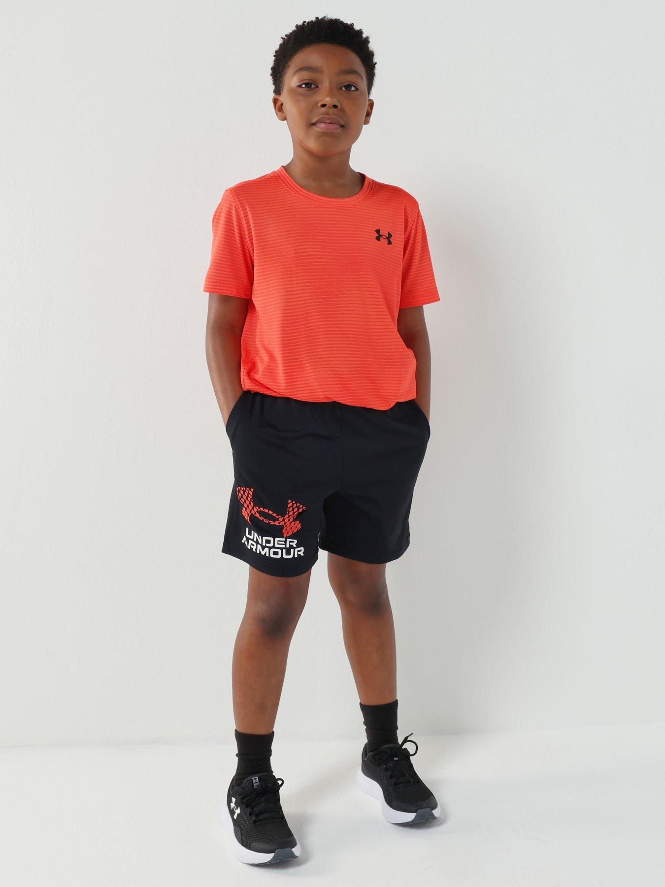 Image 1 of 6 of UNDER ARMOUR Junior Boys Training Tech Short - Black
