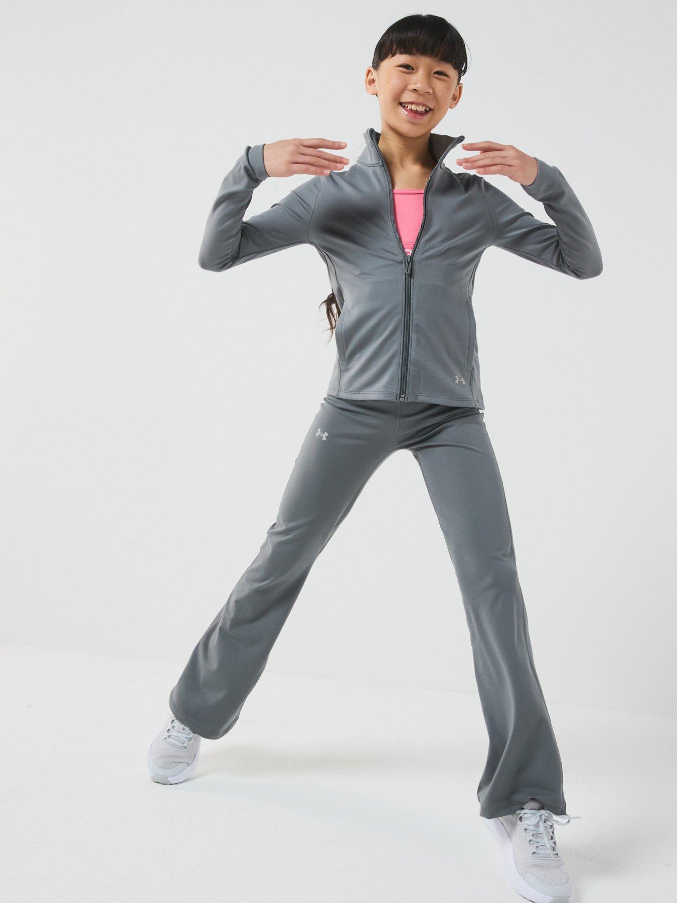 Under Armour Junior Girls Training Motion Flare Pant - Clay Green