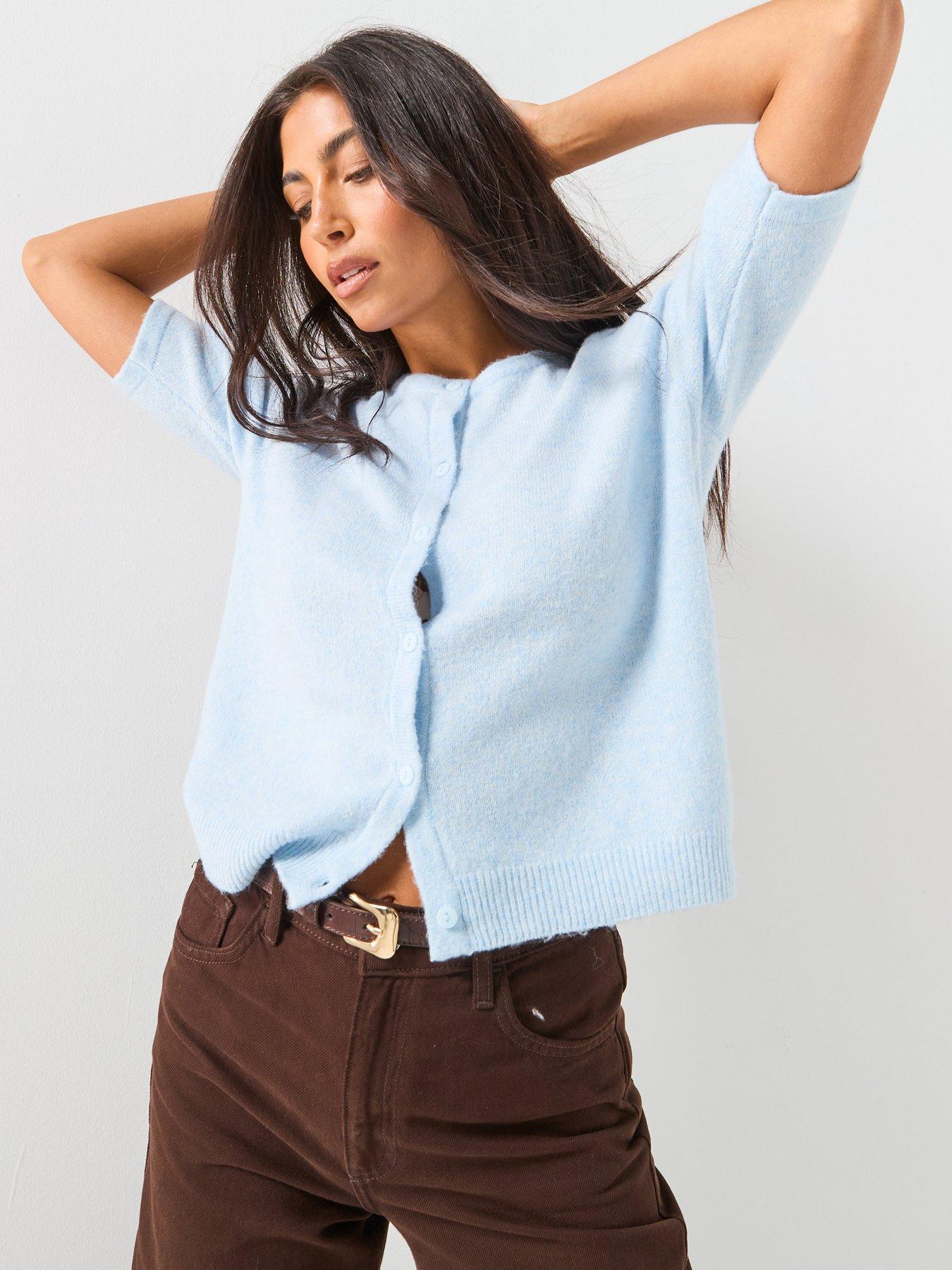 Image 6 of 6 of Vero Moda Vmdoffy 2/4 O-neck Button Cardigan Noos