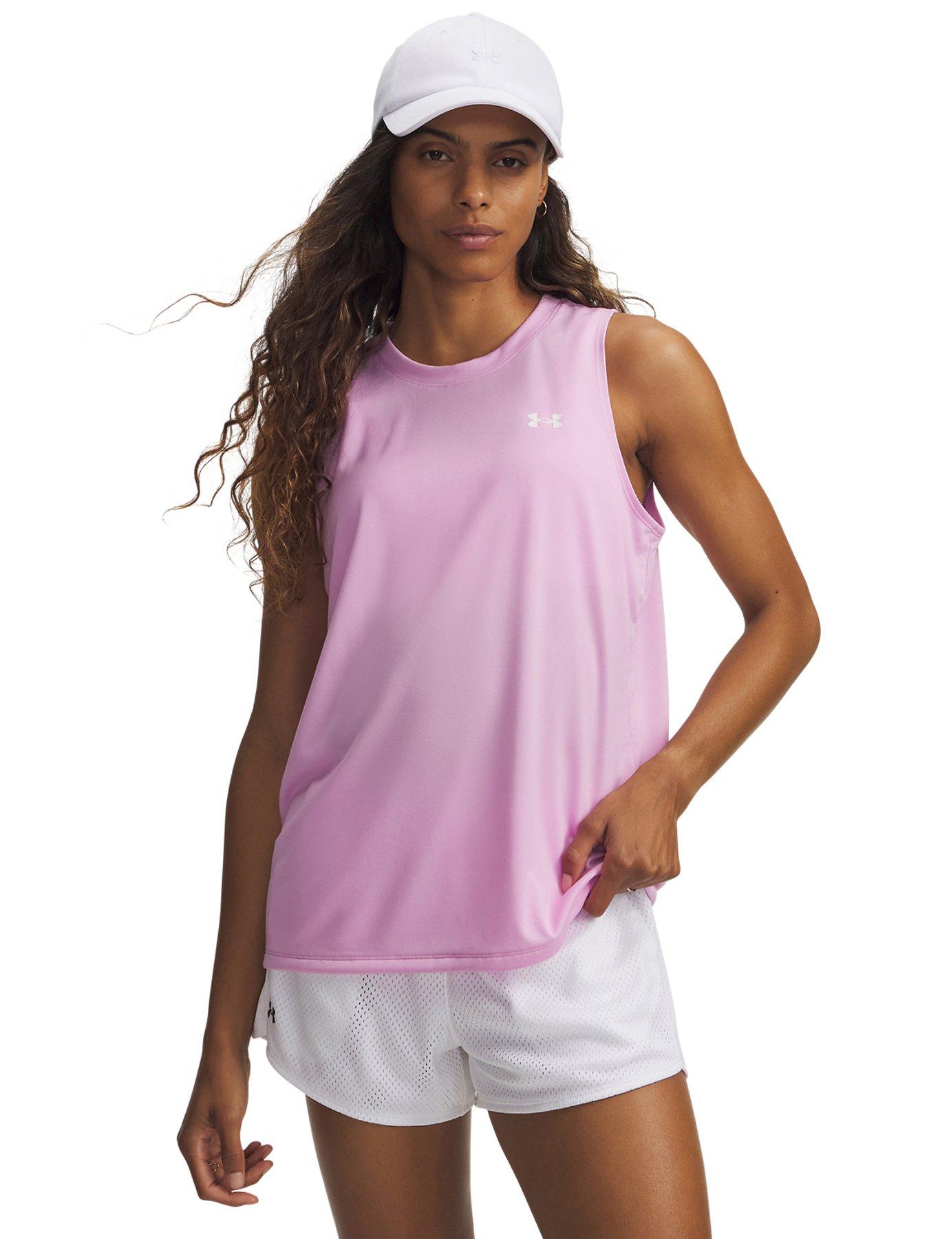 UNDER ARMOUR Womens Training Tech Tank - Pink