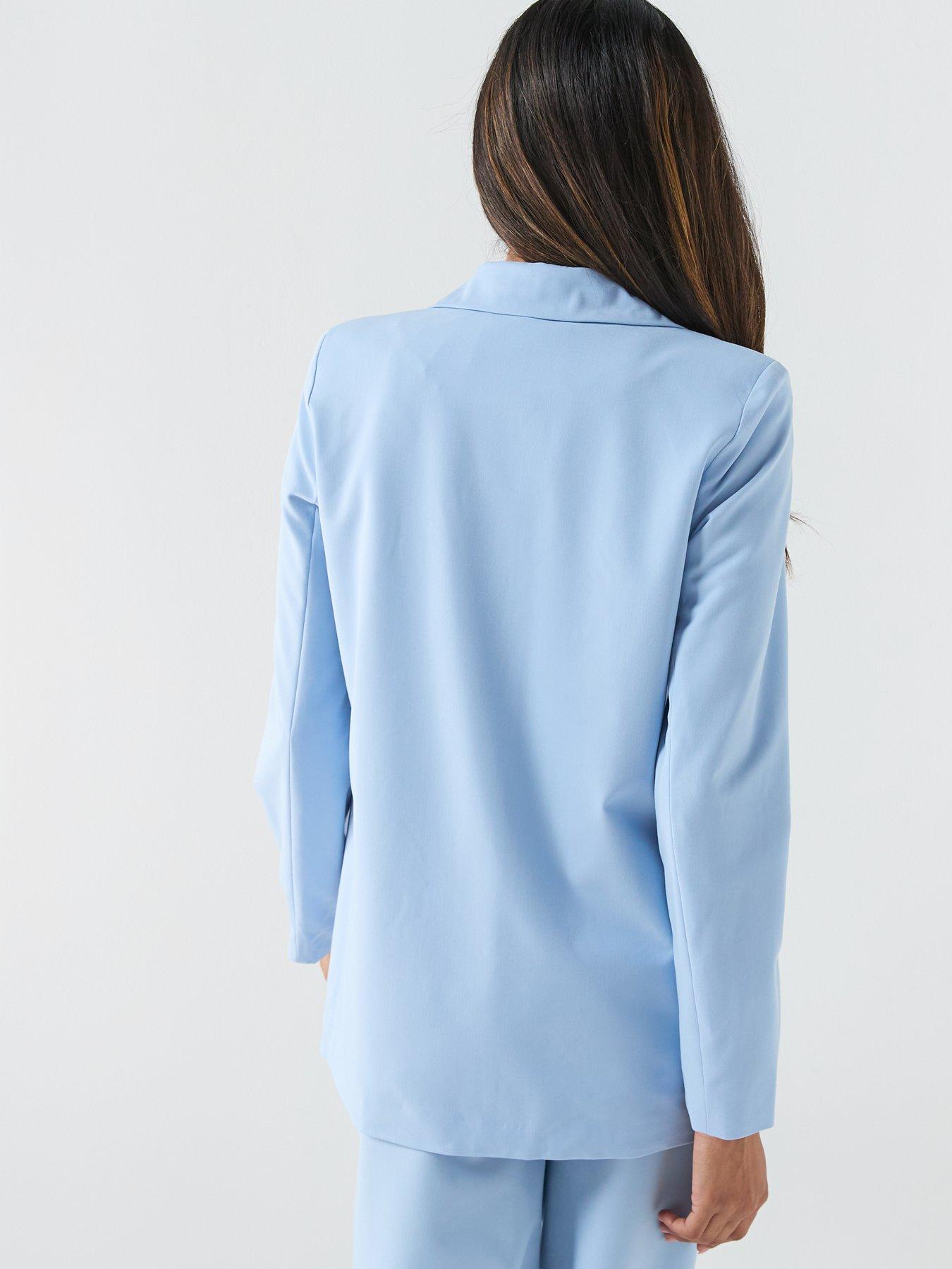 Image 2 of 6 of Vero Moda Vmzelda Ls Loose Blazer Boo