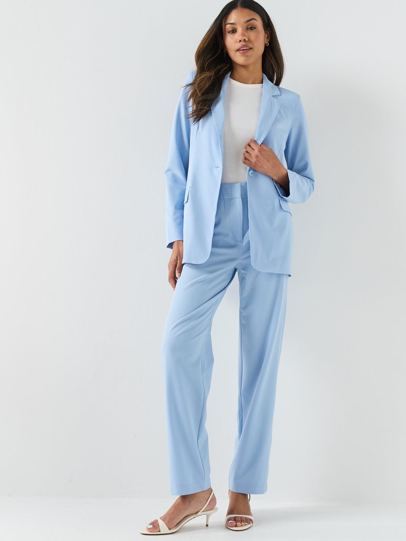 Image 3 of 6 of Vero Moda Vmzelda Ls Loose Blazer Boo