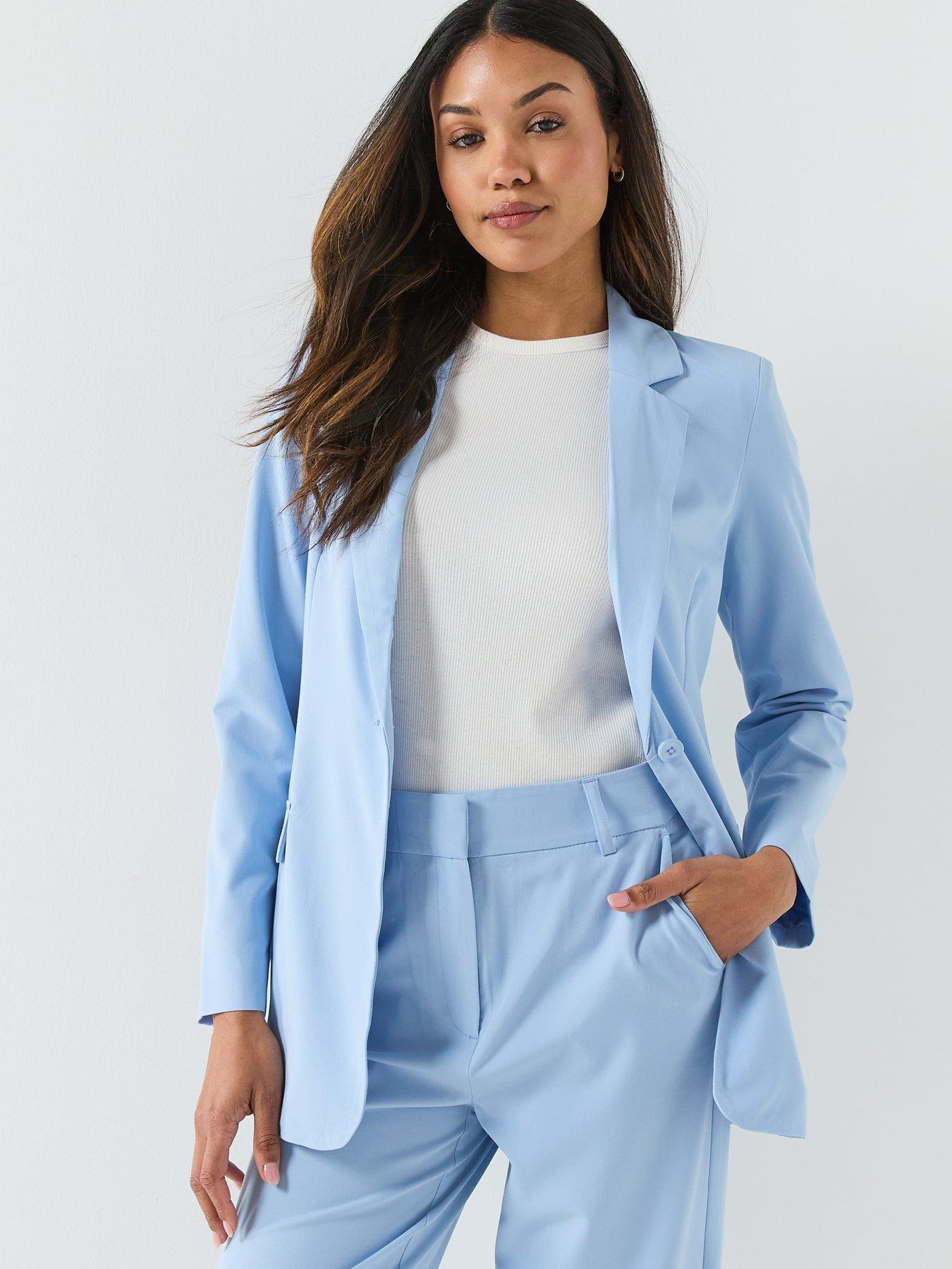 Image 5 of 6 of Vero Moda Vmzelda Ls Loose Blazer Boo