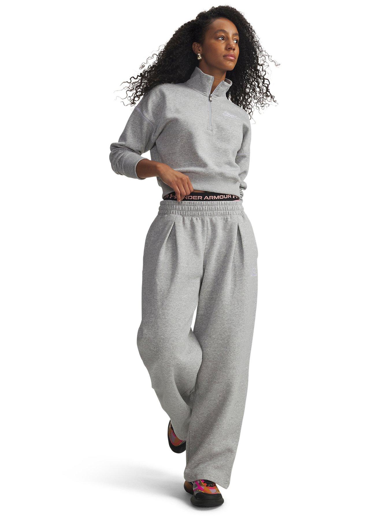 Image 3 of 3 of UNDER ARMOUR Womens Rival Fleece Pant - Grey