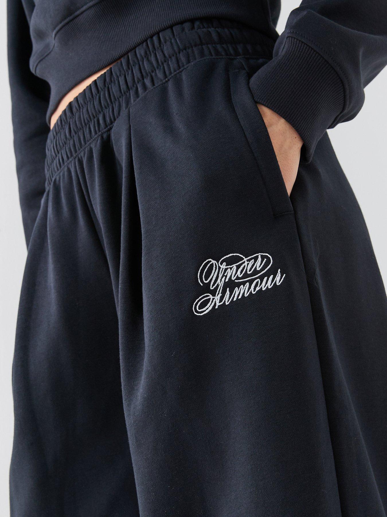 Image 5 of 6 of UNDER ARMOUR Womens Rival Fleece Pant - Black