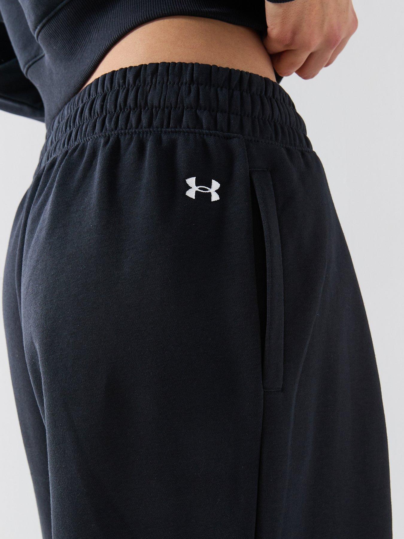Image 6 of 6 of UNDER ARMOUR Womens Rival Fleece Pant - Black