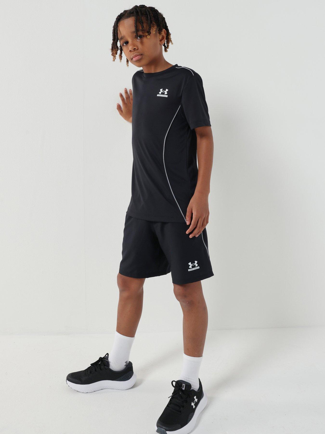 Image 1 of 7 of UNDER ARMOUR Junior Boys Training Tech Woven Short - Black