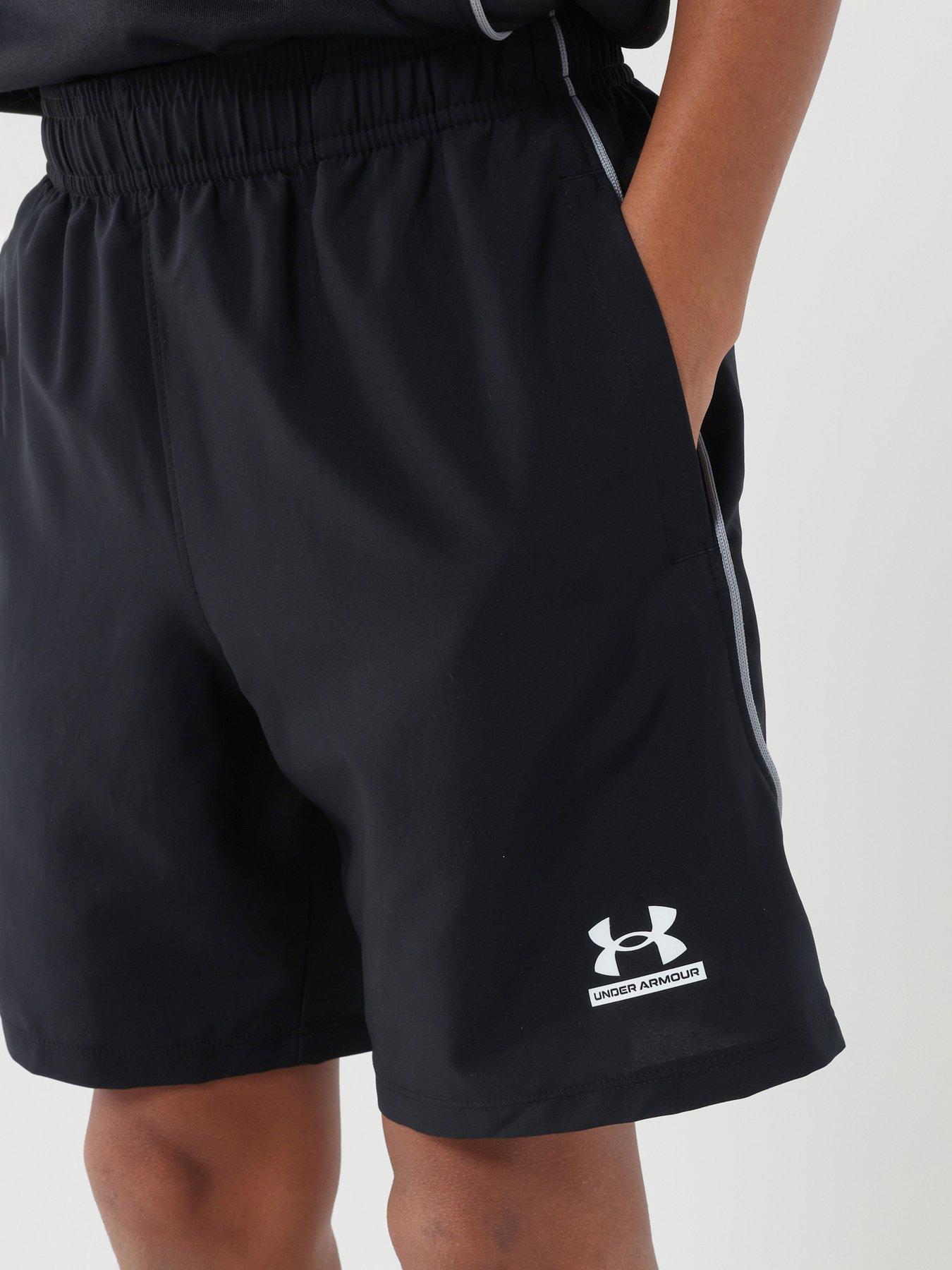 Image 4 of 7 of UNDER ARMOUR Junior Boys Training Tech Woven Short - Black