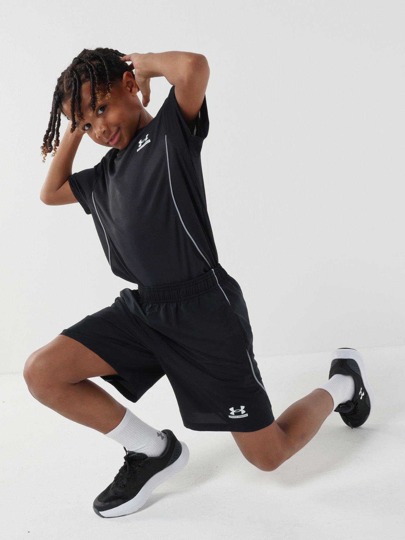 Image 6 of 7 of UNDER ARMOUR Junior Boys Training Tech Woven Short - Black