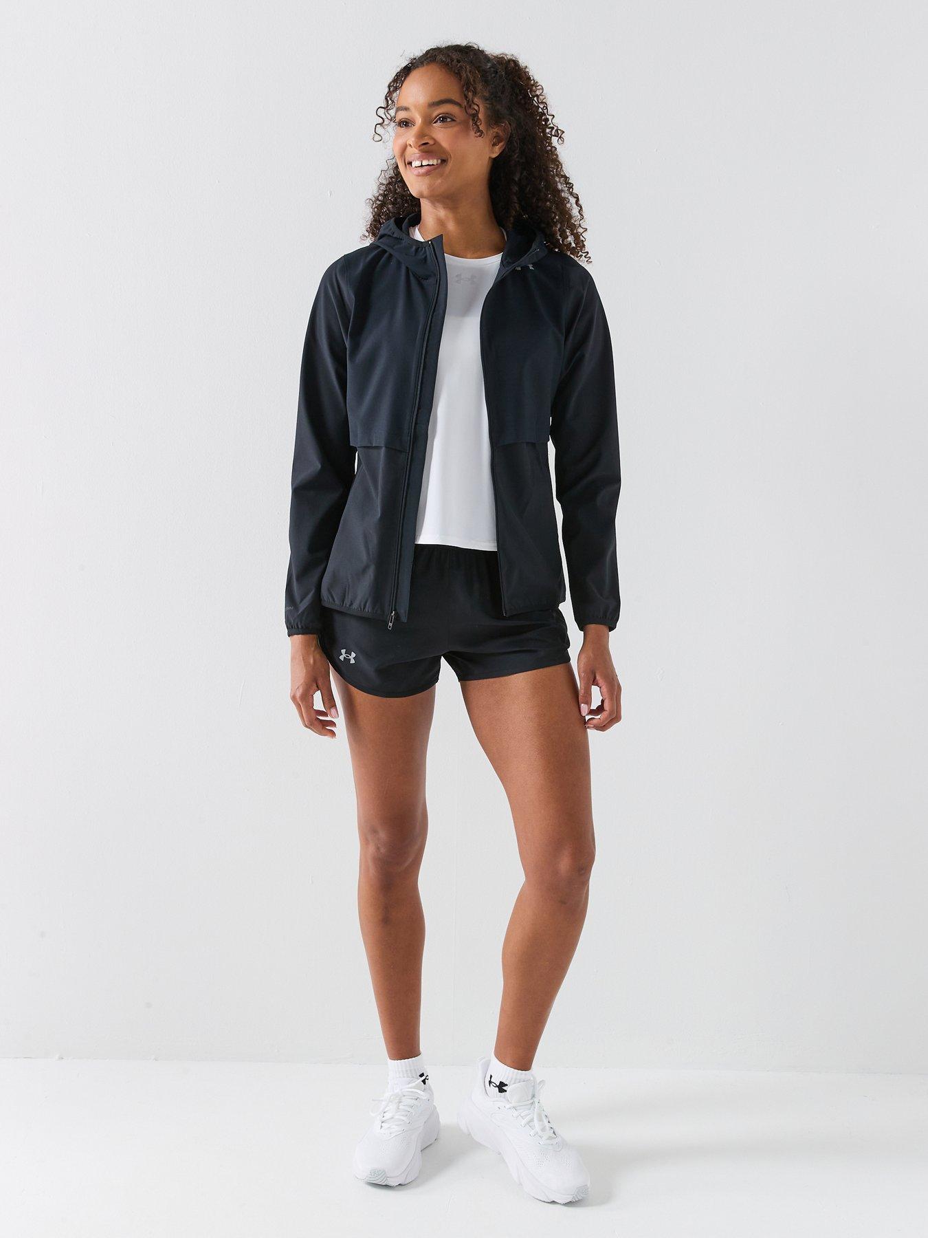 Image 3 of 6 of UNDER ARMOUR Womens Running Launch Jacket - Black