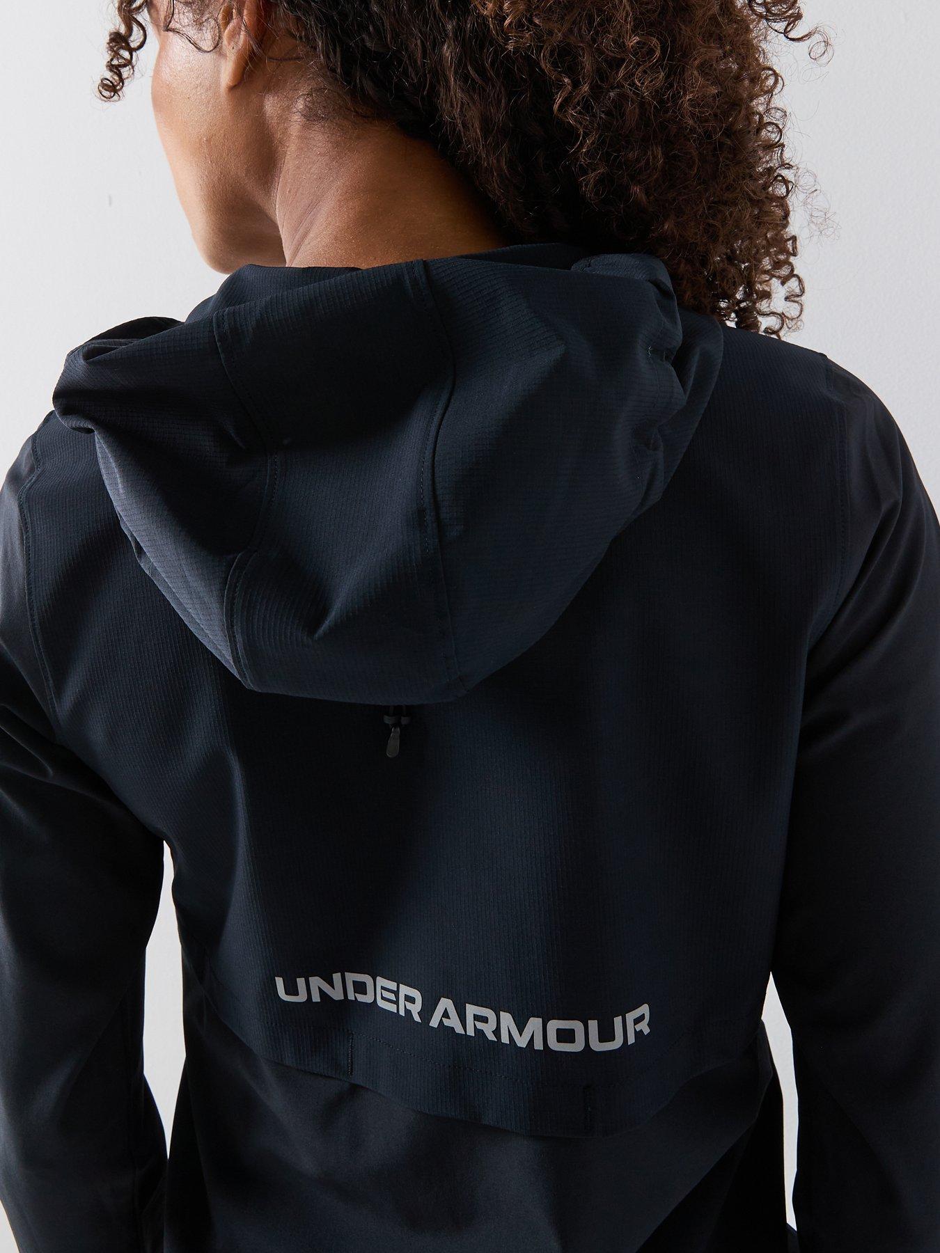 Image 5 of 6 of UNDER ARMOUR Womens Running Launch Jacket - Black