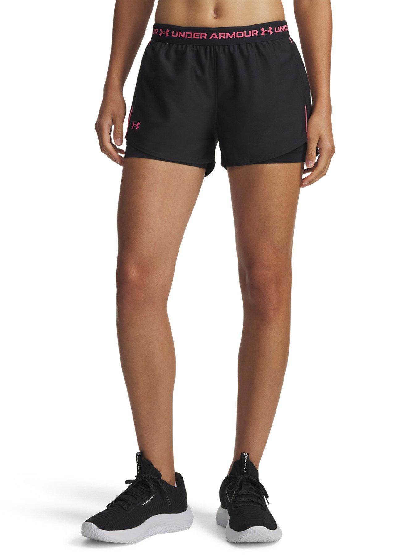 Image 1 of 4 of UNDER ARMOUR Womens Training Tech Play Up 2-In-1 Short - Black
