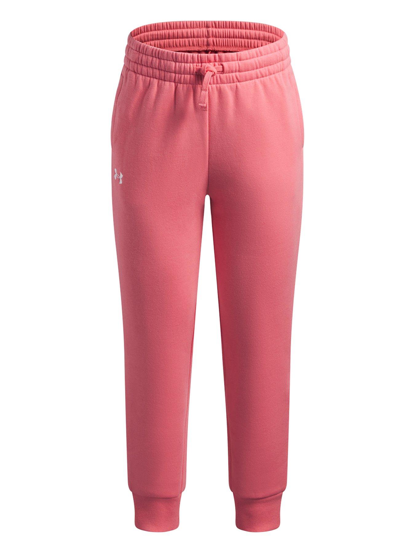 UNDER ARMOUR Junior Girls Training Rival Fleece Jogger - Pink