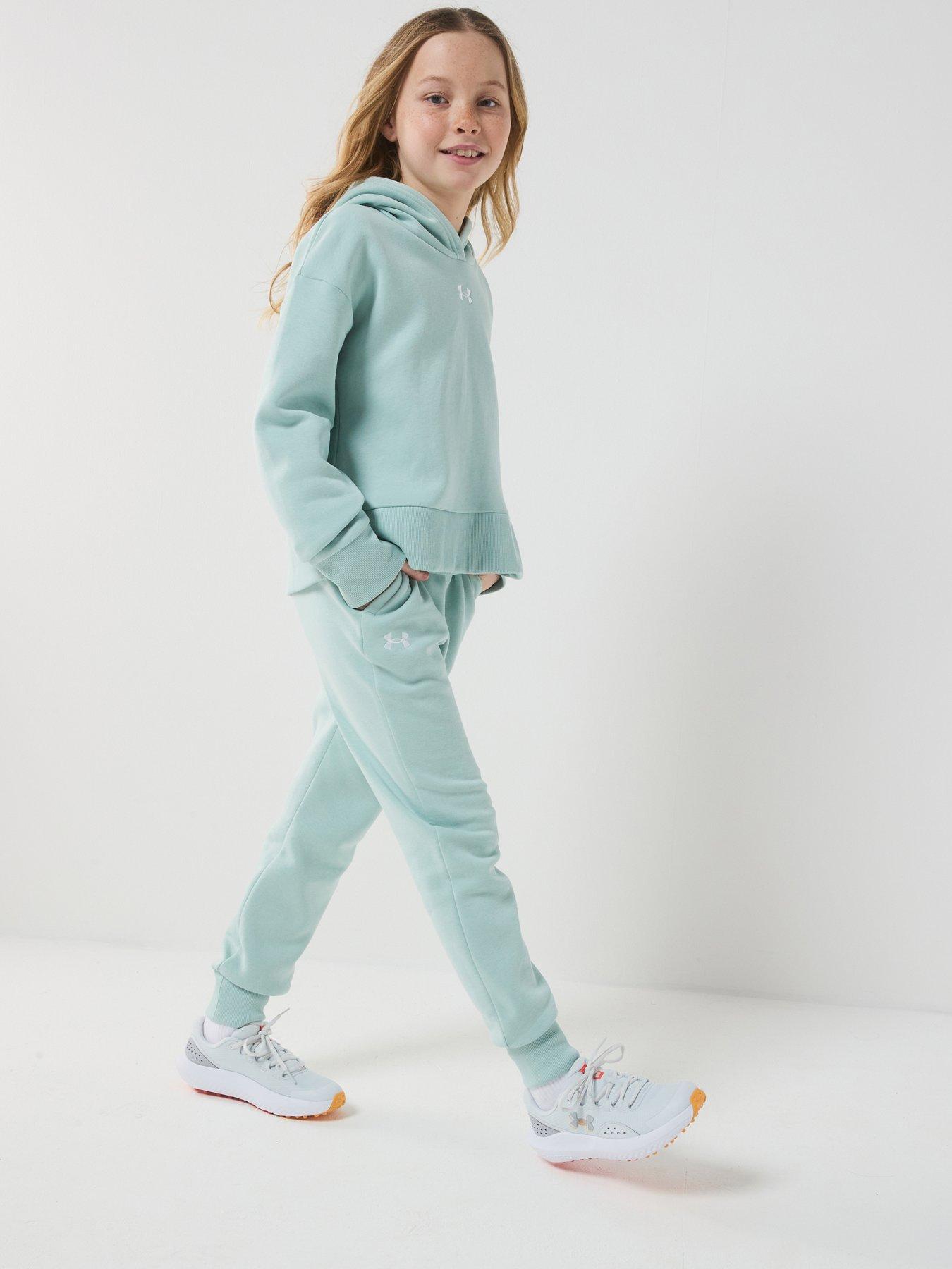 UNDER ARMOUR Junior Girls Training Rival Fleece Jogger - Blue