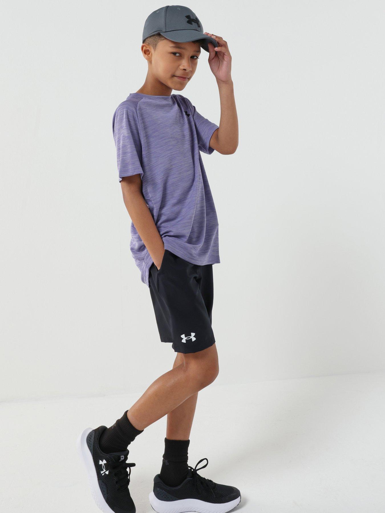 UNDER ARMOUR Junior Boys Training Tech Woven Short - Black