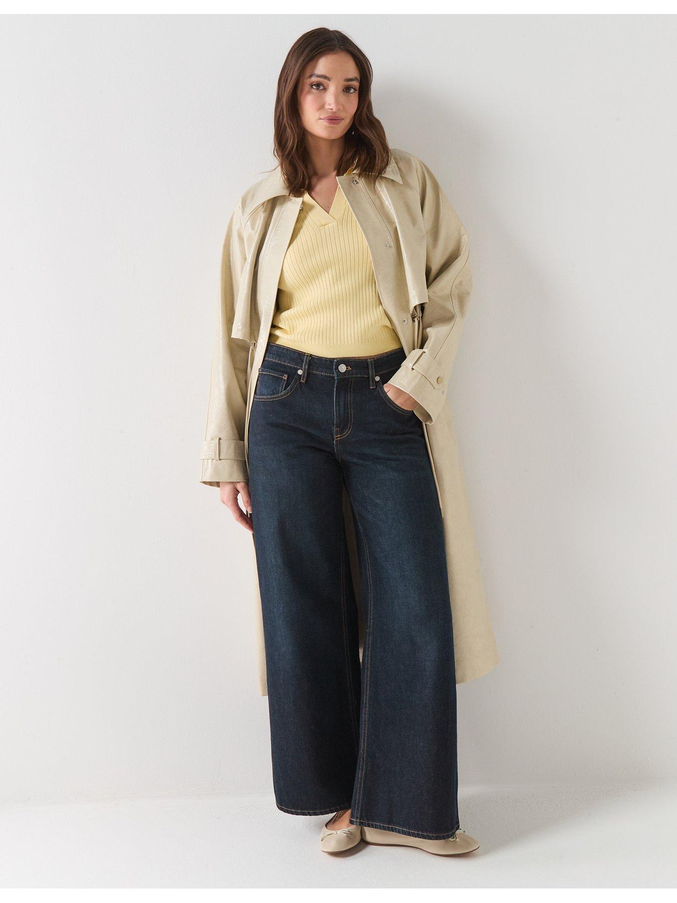 Image 5 of 6 of Only Kaya Long Sleeve Polo Neck Jumper - Yellow