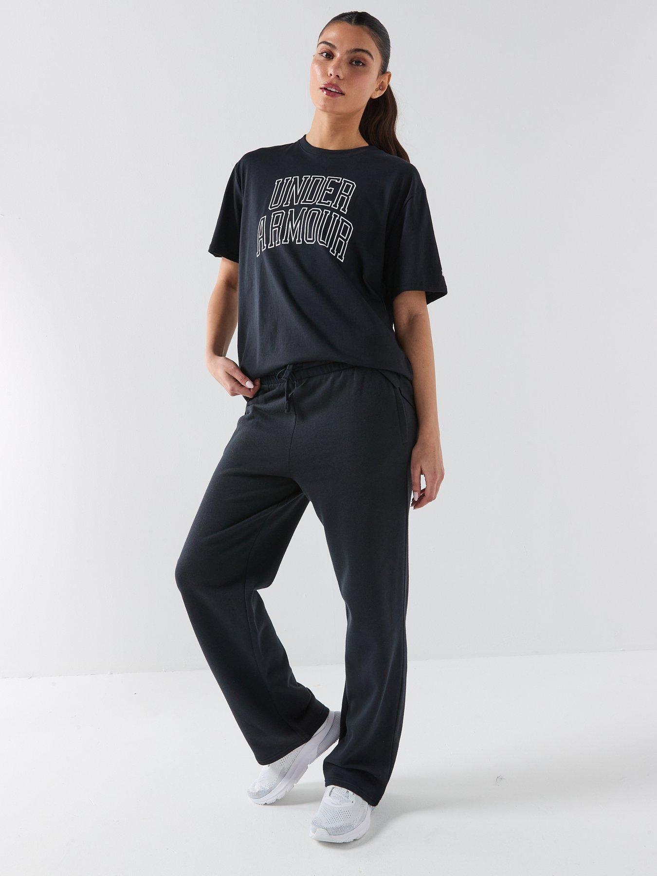 Image 3 of 5 of UNDER ARMOUR Womens Rival Fleece Pant - Black