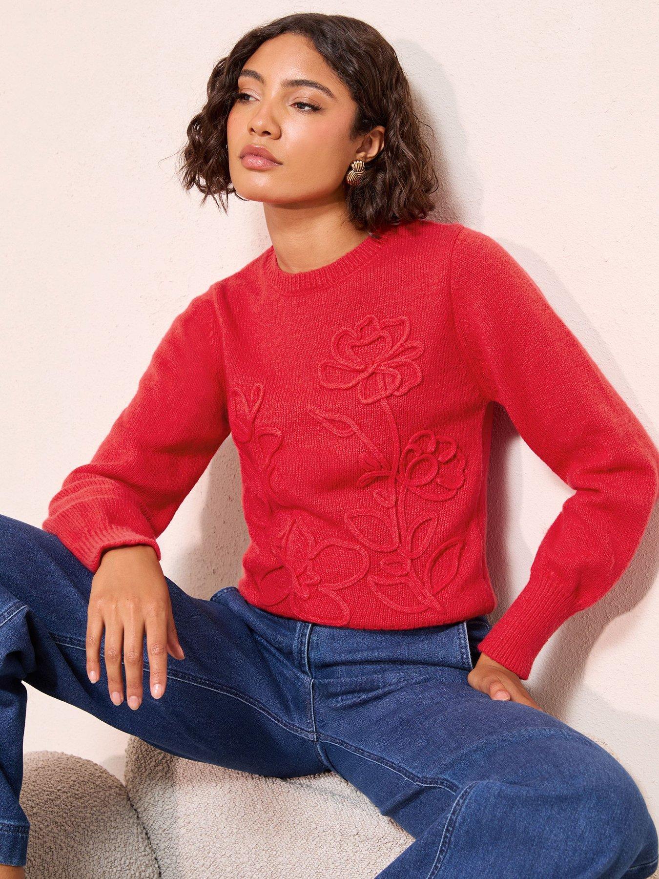 Friends Like These Cornelli Jumper - Red