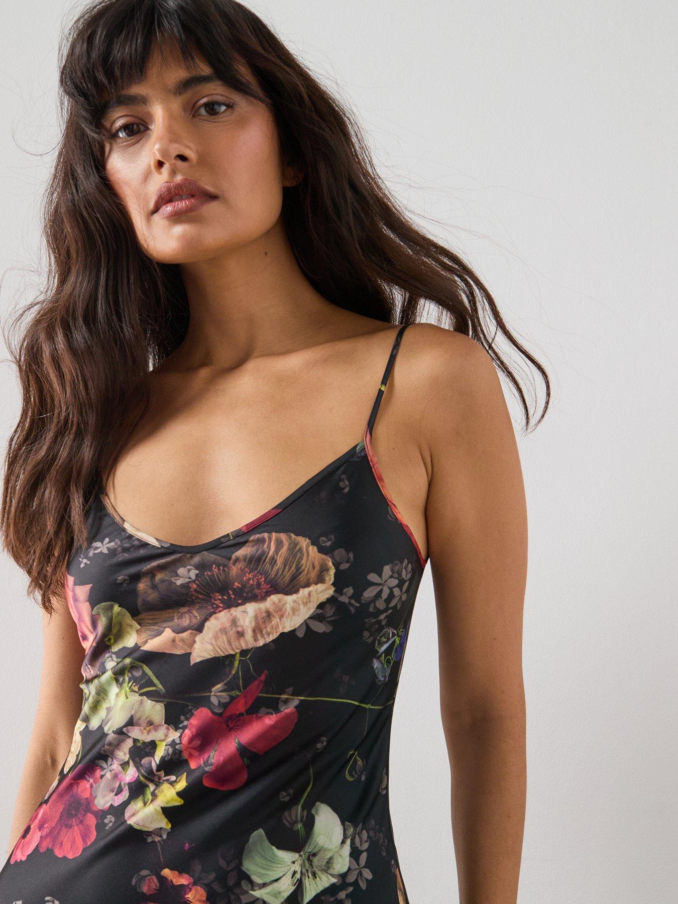 AllSaints Bryony Dress - Haze Black | Very