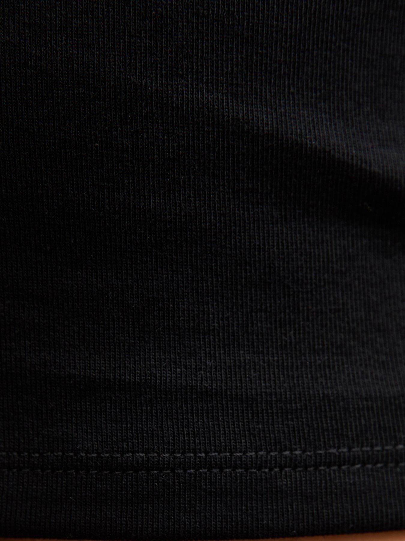 Image 6 of 6 of New Look Short Sleeve Top - Black