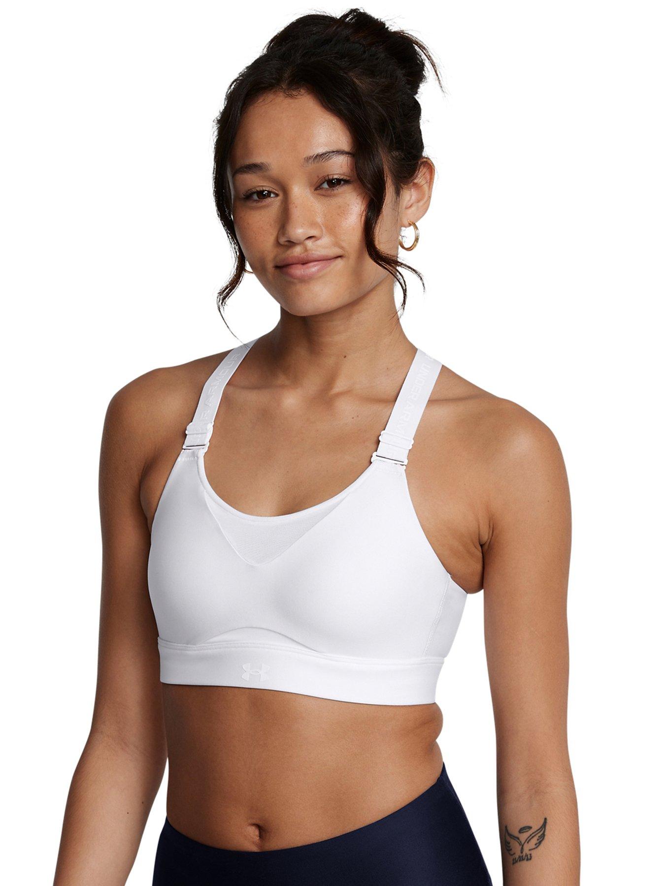 UNDER ARMOUR Womens Training Infinity High Bra - White