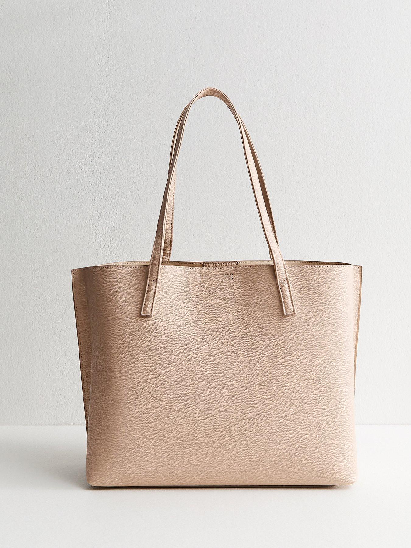 New Look Camel Faux Leather Front Pocket Tote Bag | Very