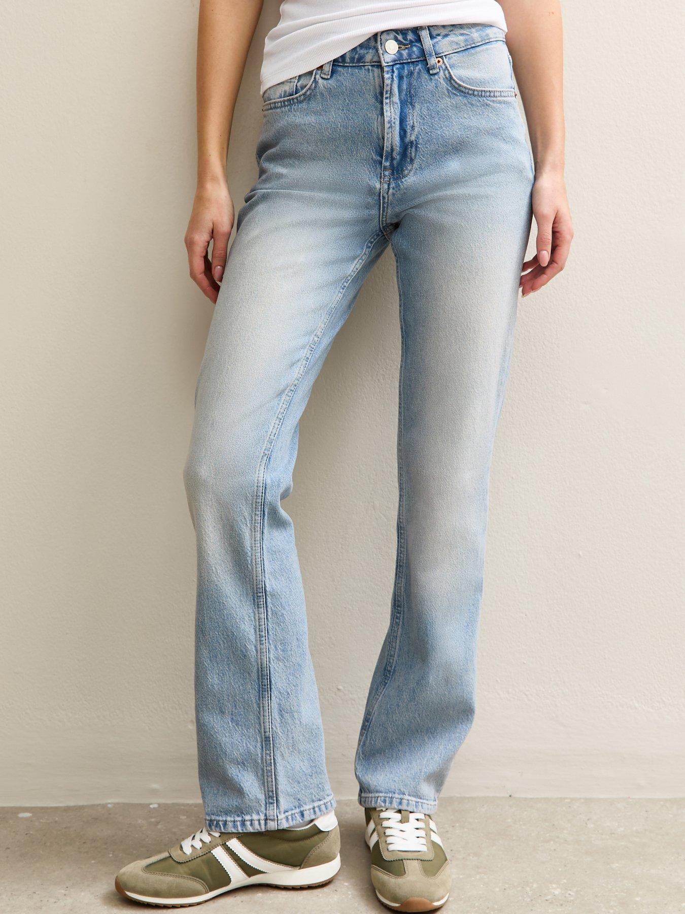 New Look Light Blue Wash Ruby Straight Leg Jeans