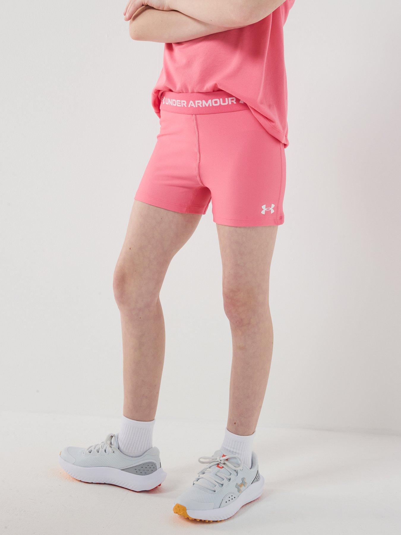 Image 2 of 7 of UNDER ARMOUR Junior Girls Training Hg Short - Pink