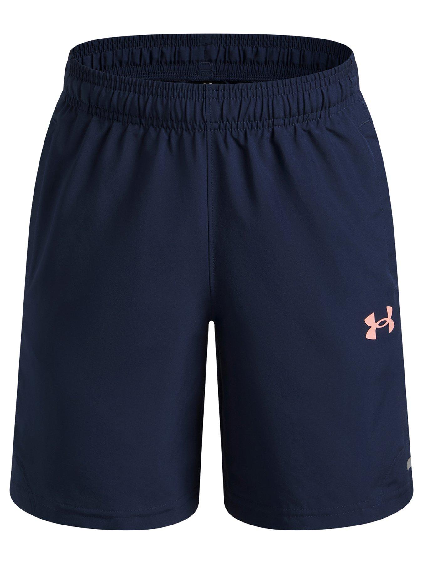 UNDER ARMOUR Junior Boys Training Tech Utility Short - Navy