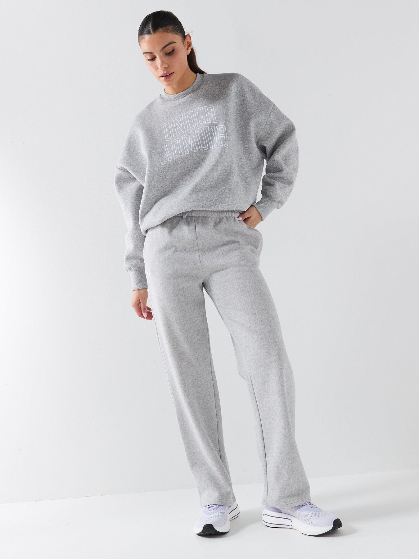 Image 3 of 5 of UNDER ARMOUR Womens Rival Fleece Os Crew - Grey