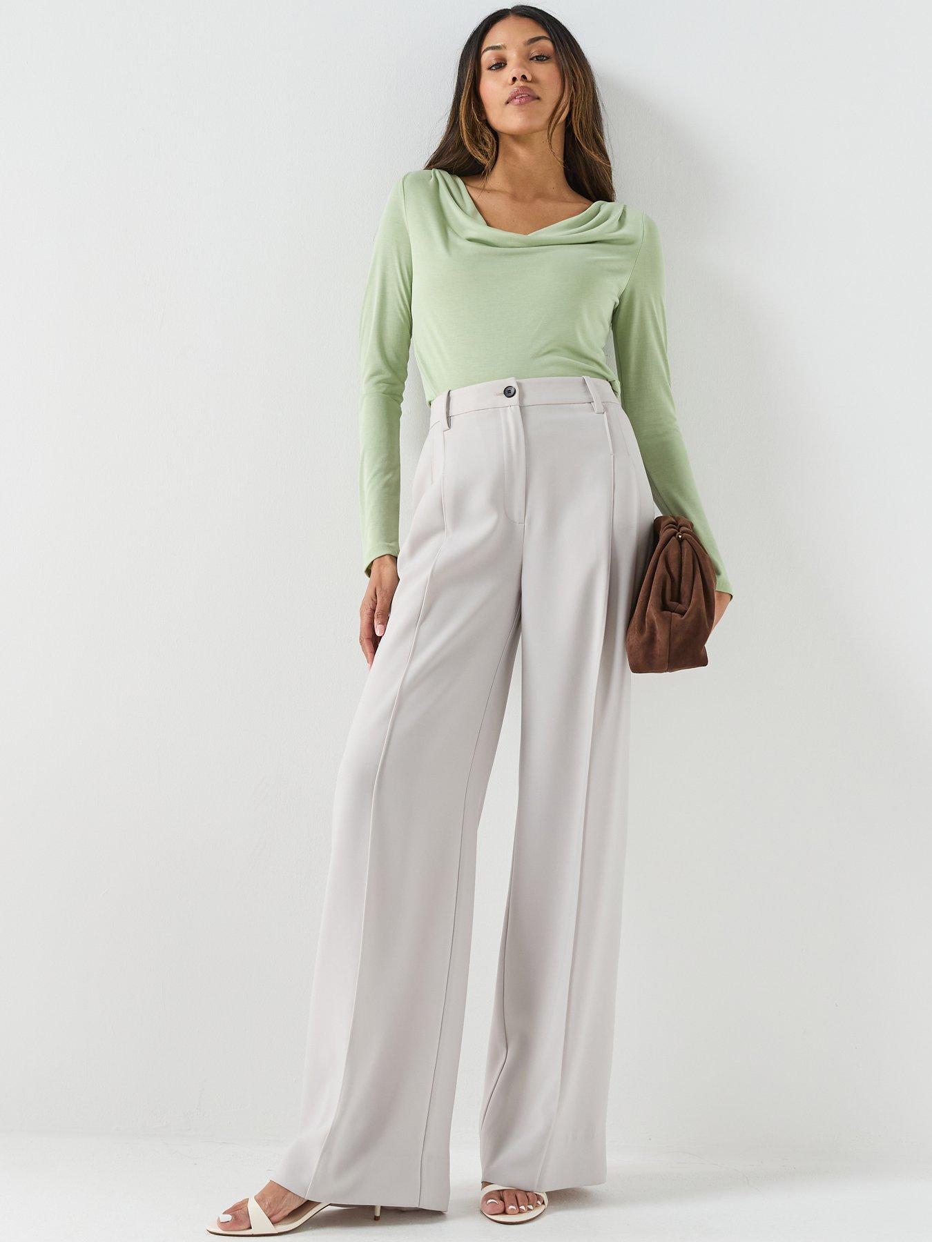 Image 3 of 4 of AWARE Awvalerie Long Sleeve Cowl Neck Top - Green