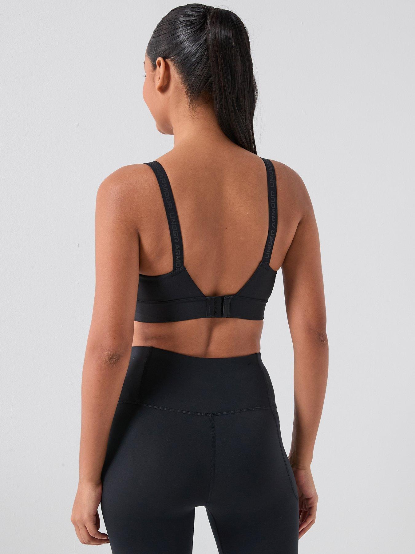 Image 2 of 5 of UNDER ARMOUR Womens Training Infinity Mid Bra - Black