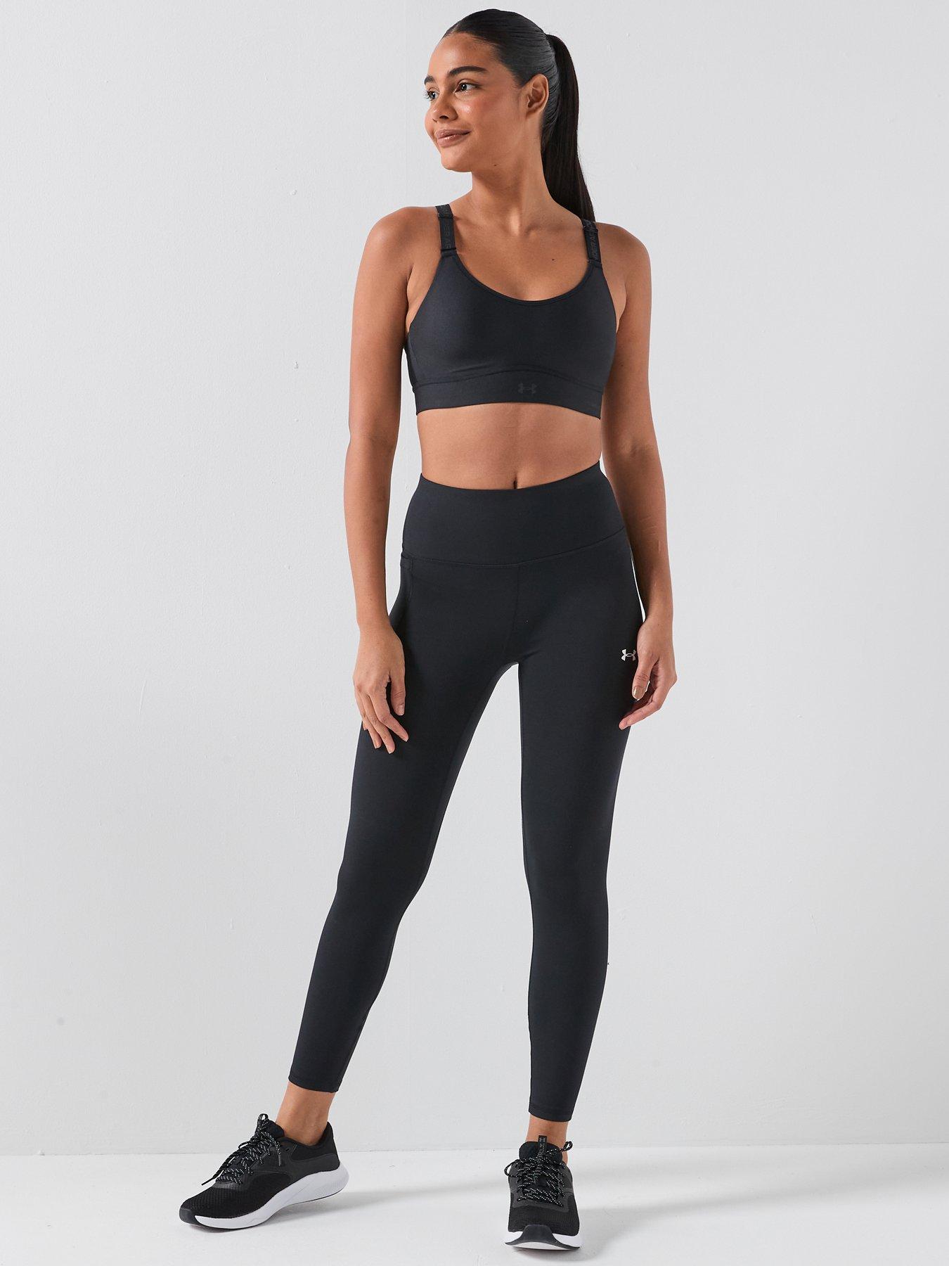 Image 3 of 5 of UNDER ARMOUR Womens Training Infinity Mid Bra - Black