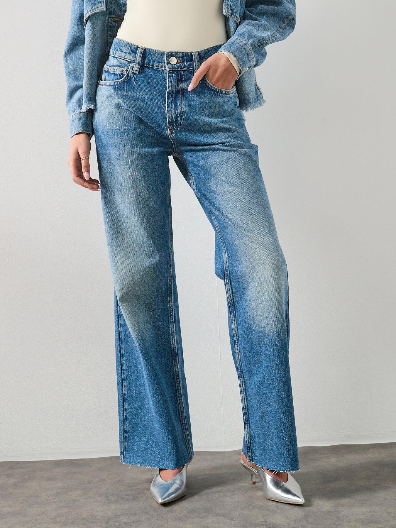 Allsaints Ember Flare Jeans - Vintage Indigo