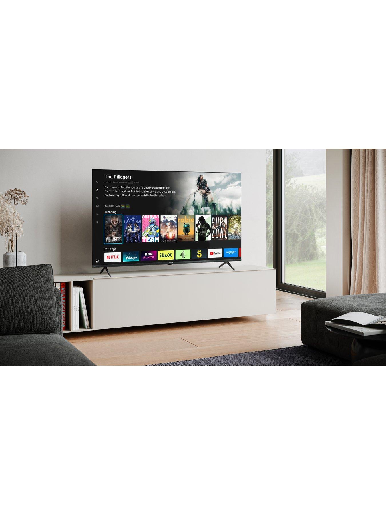 Sharp HM5245K 50-inch 4K Ultra HD QLED Smart TV with Freely- 4T ...