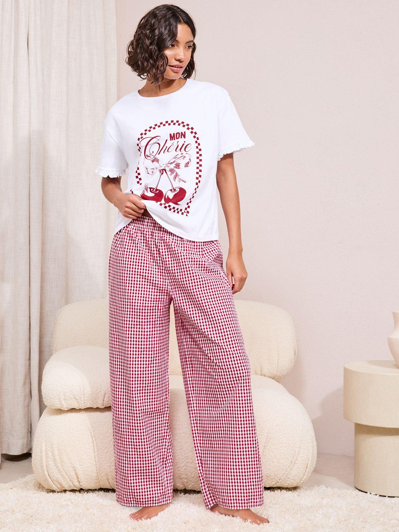Friends Like These Mon Cherie PJ Set - Red