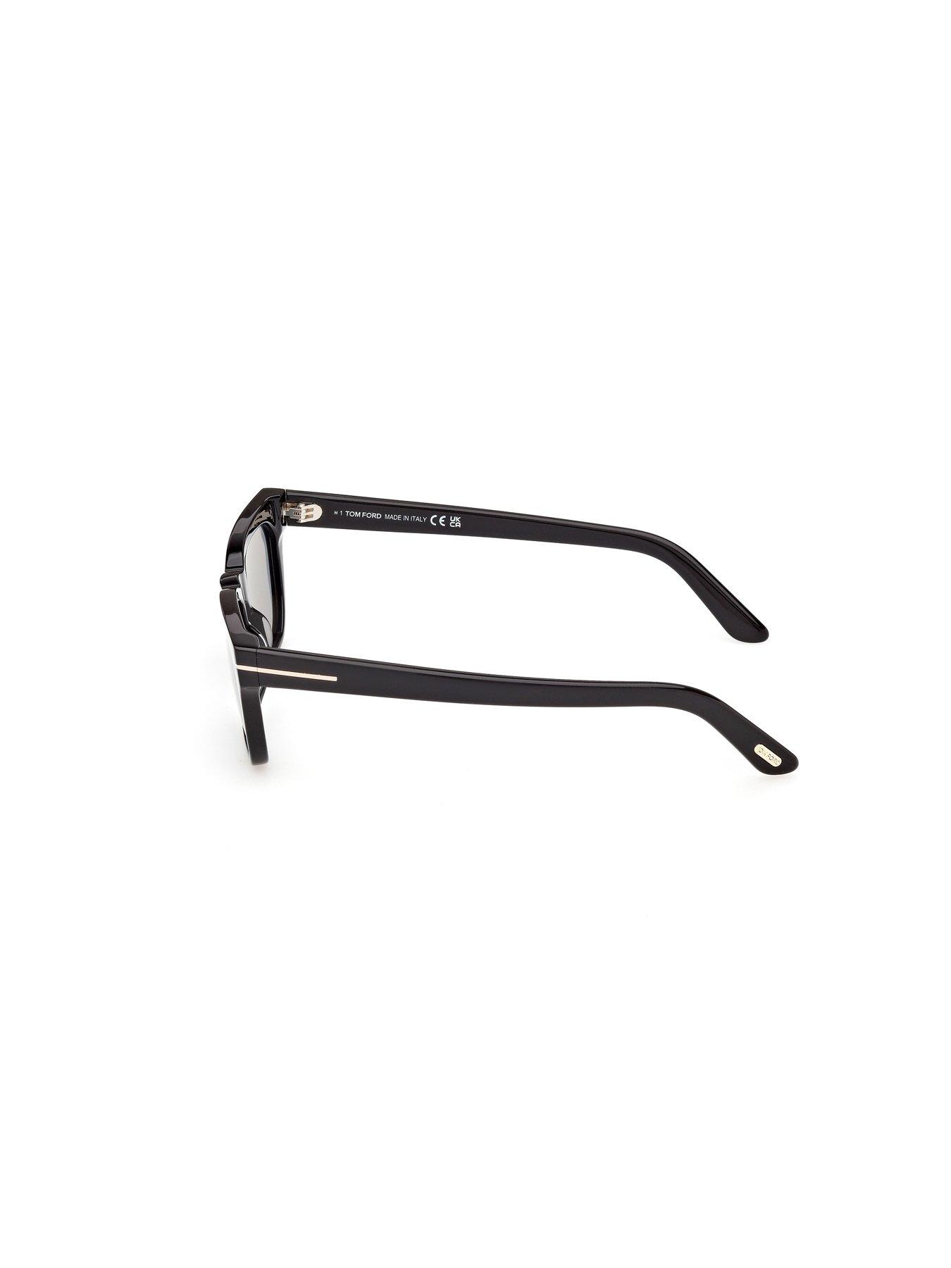 Image 3 of 7 of Tom Ford Penn Rectangular Sunglasses - Black