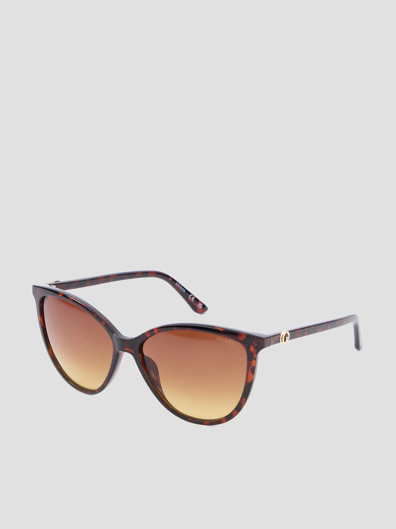 Guess Cat Eye Sunglasses - Dark Havana