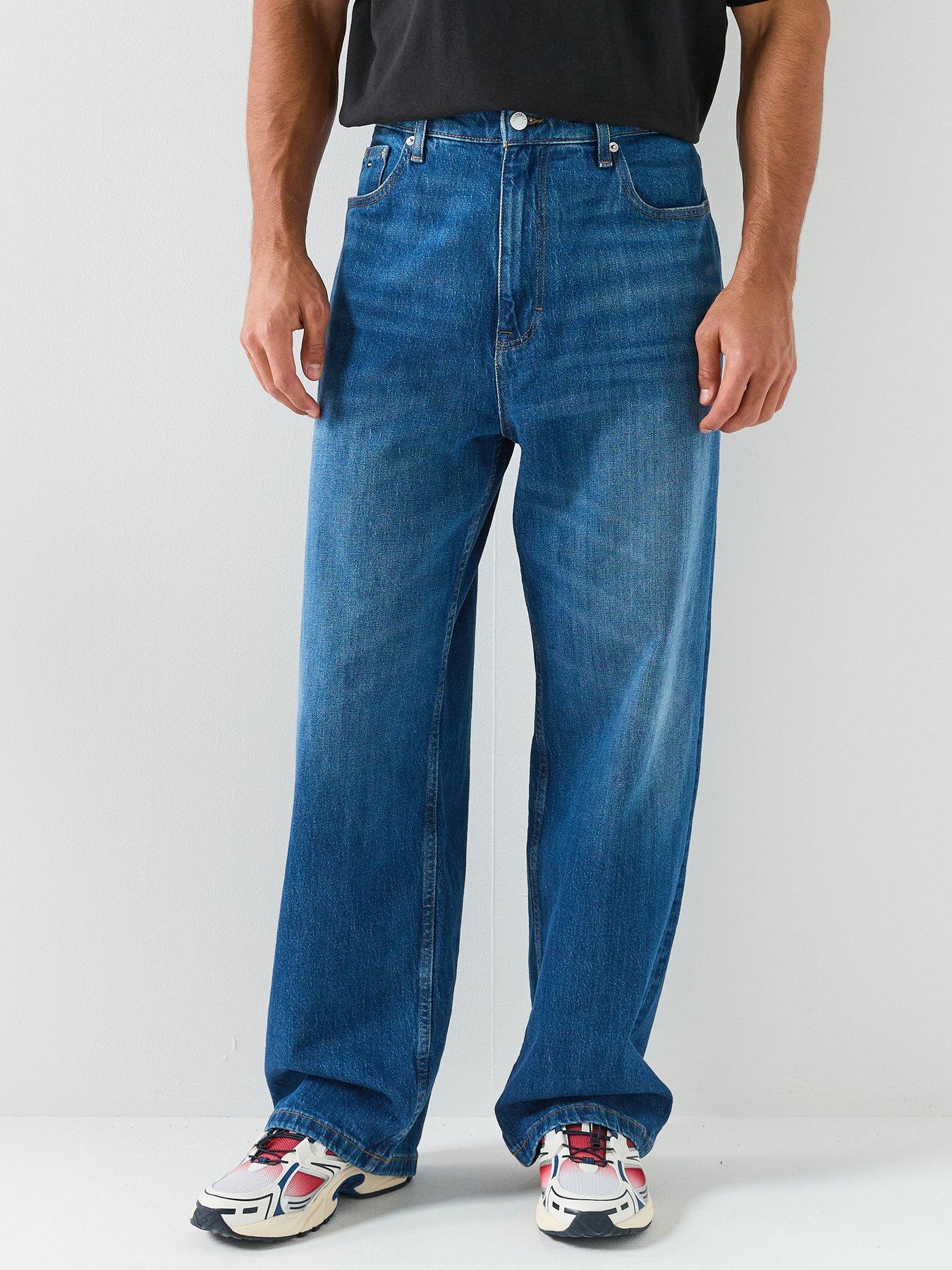 Image 1 of 4 of Tommy Jeans Theo Baggy Jeans - Blue