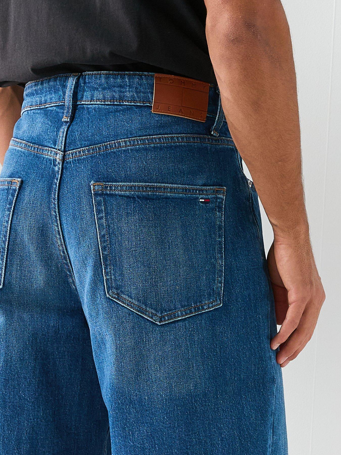 Image 4 of 4 of Tommy Jeans Theo Baggy Jeans - Blue