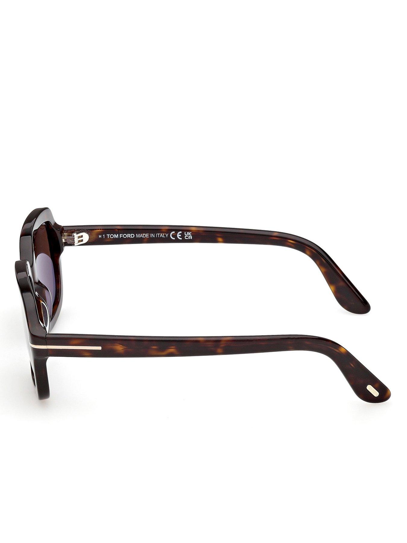 Image 3 of 5 of Tom Ford Rectangular Sunglasses - Dark Havana