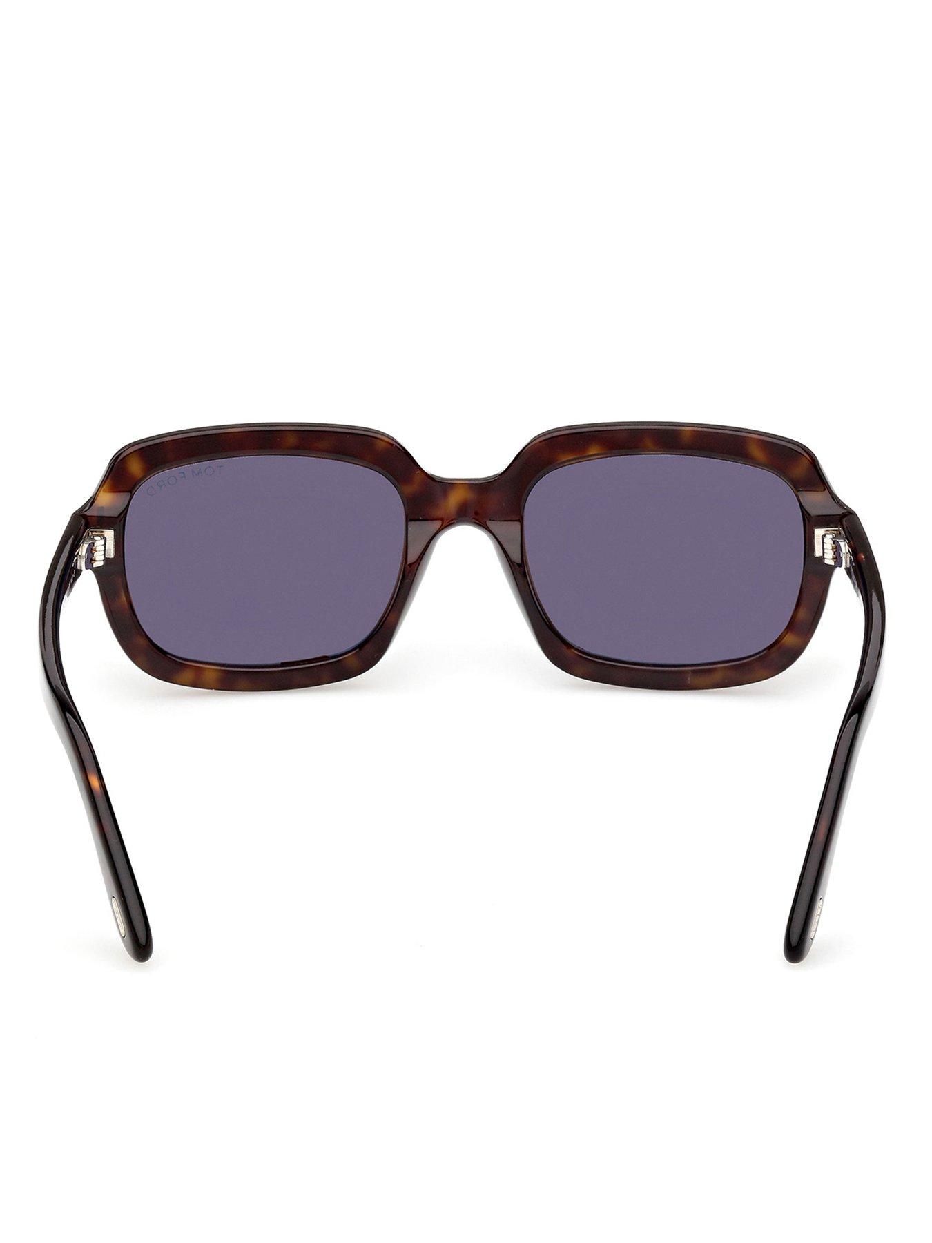 Image 4 of 5 of Tom Ford Rectangular Sunglasses - Dark Havana