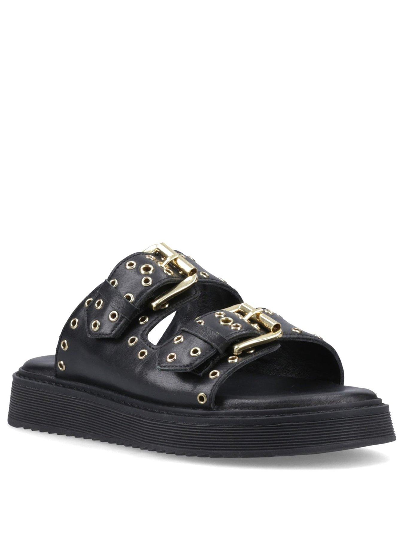 Image 2 of 5 of Hush Puppies Christine Mule Sandal-black