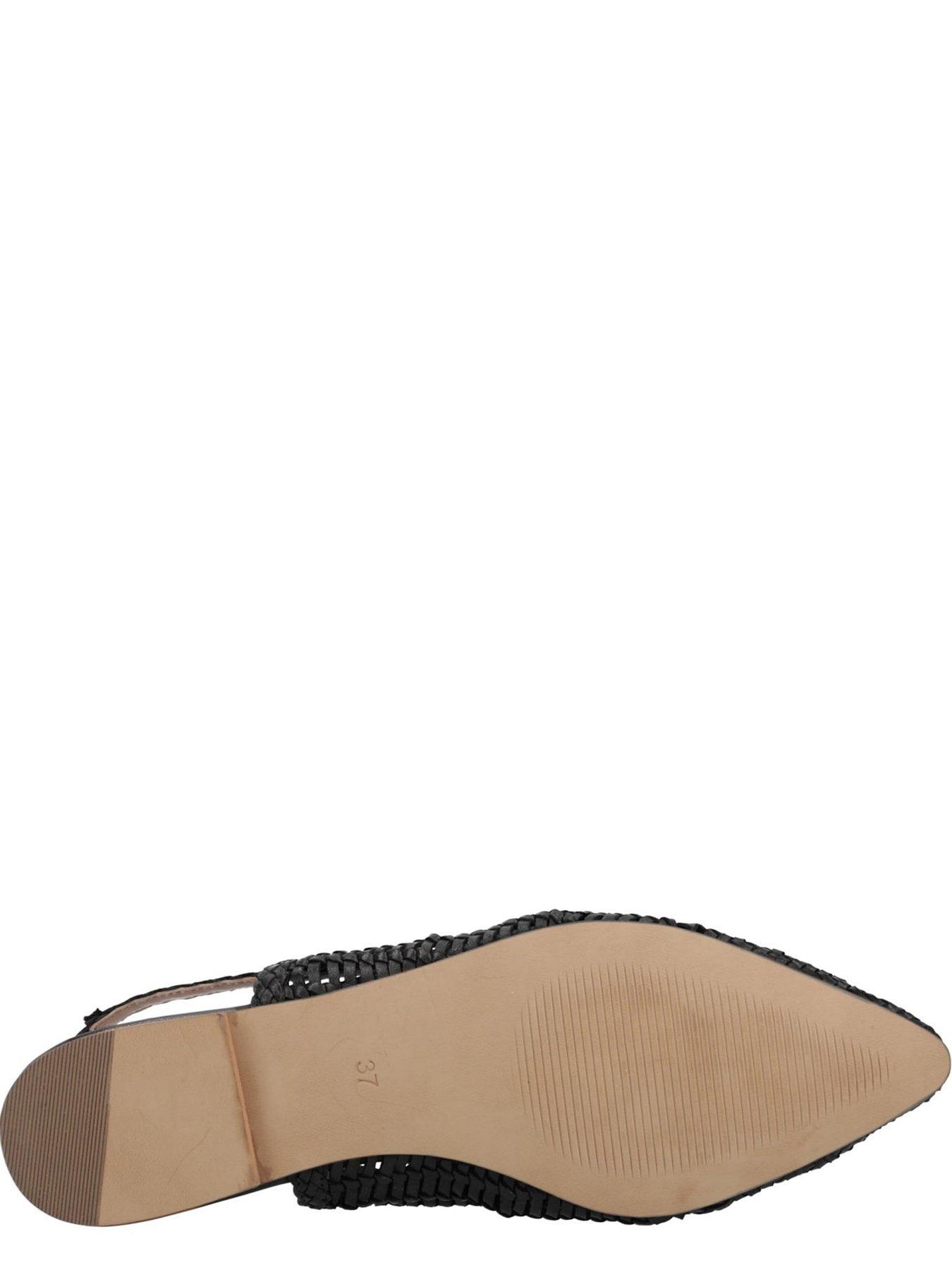 Image 5 of 5 of Hush Puppies Dalia Woven Slingback-black