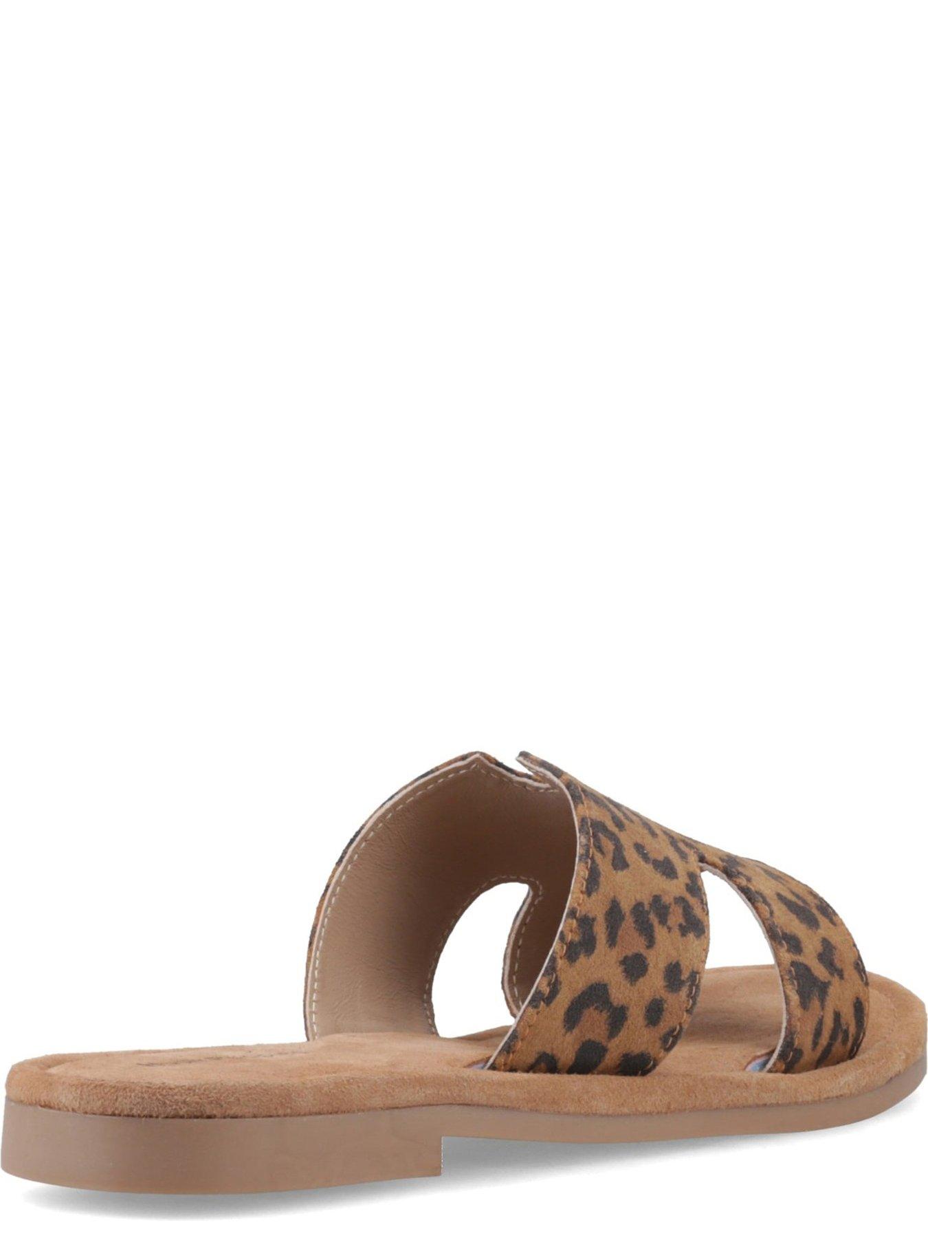 Image 5 of 6 of Hush Puppies Azalea Mule Sandals - Leopard