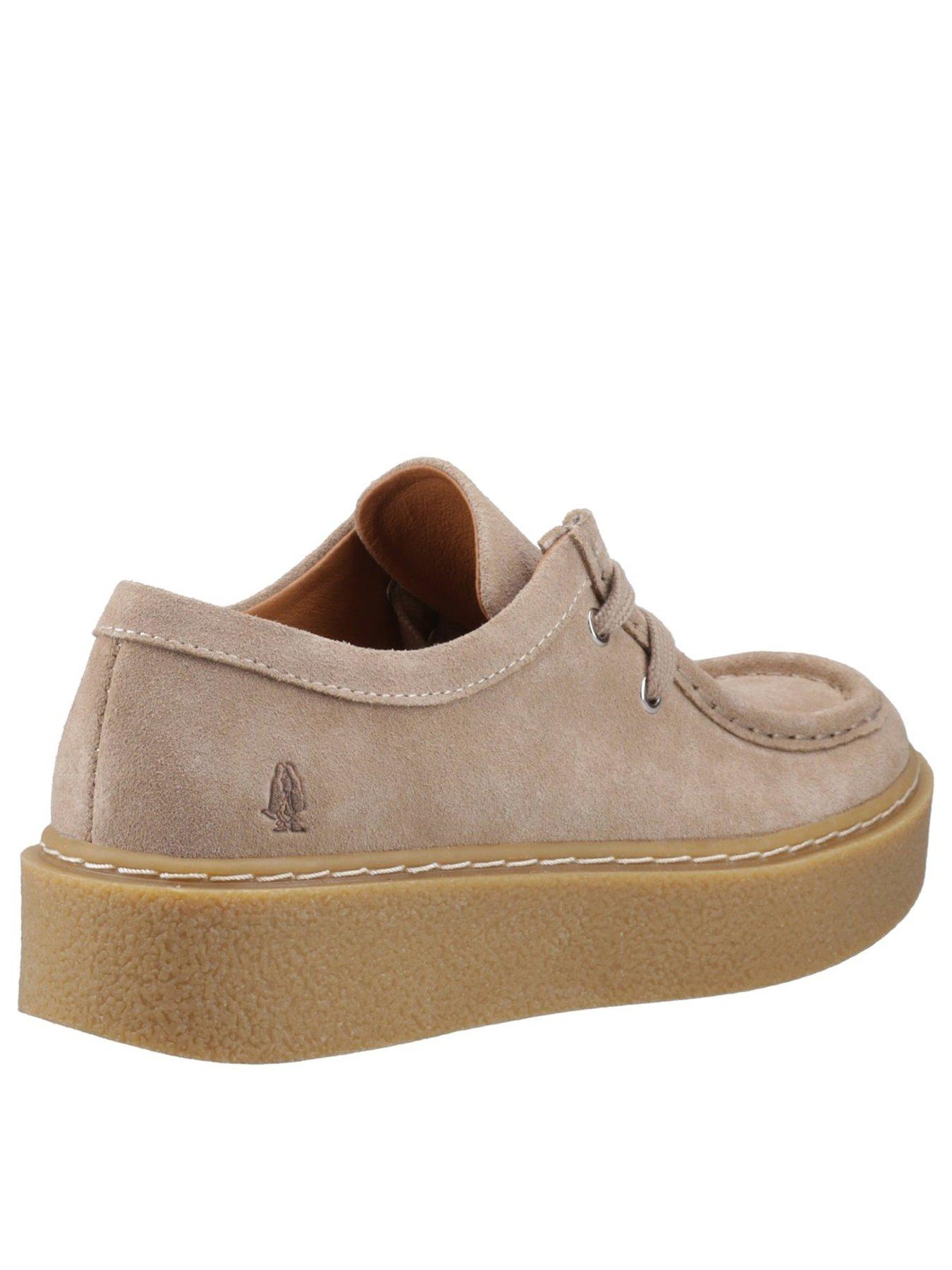 Image 3 of 5 of Hush Puppies Bridie Suede Moccasins - Taupe