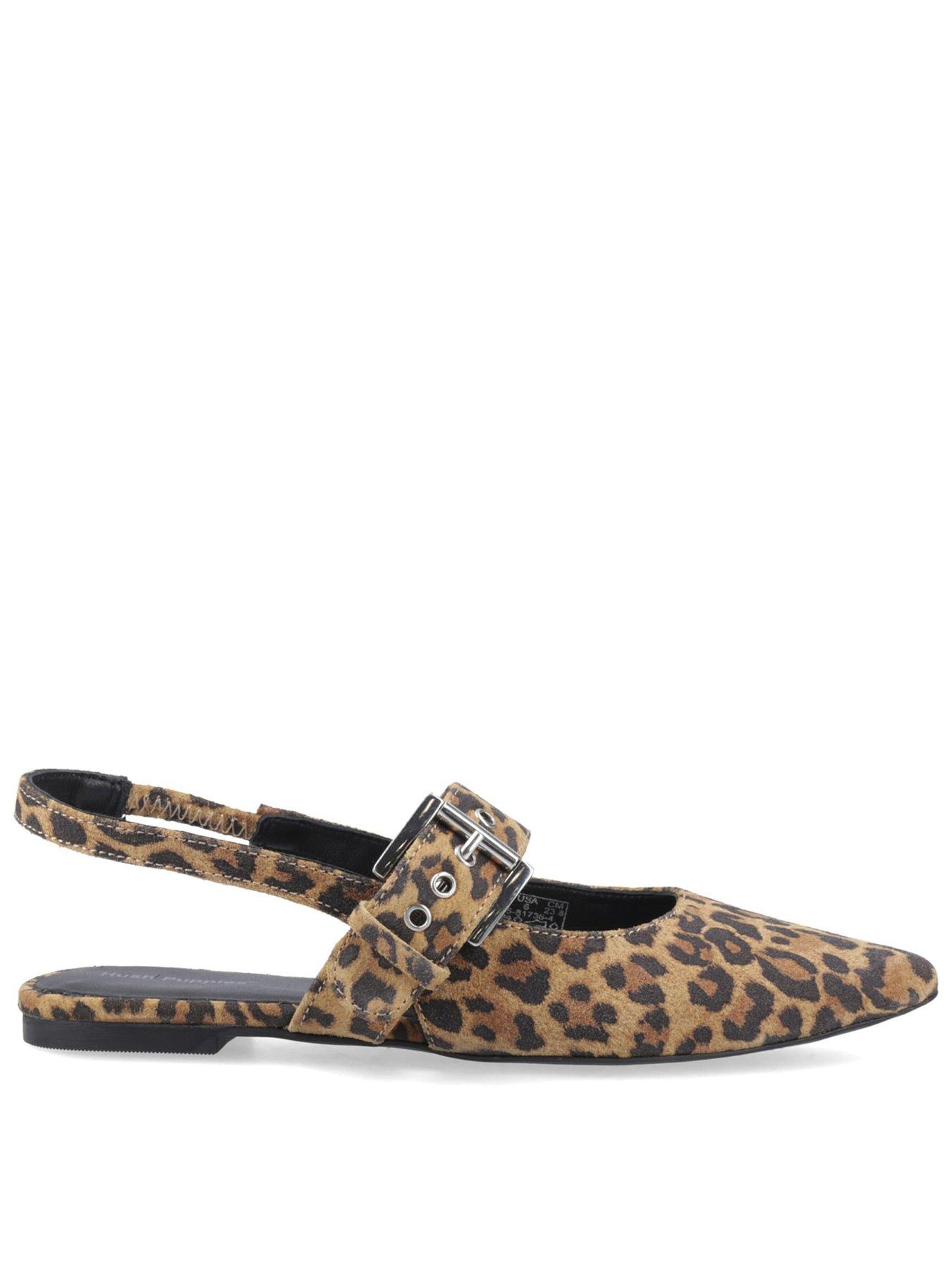 Image 1 of 5 of Hush Puppies Diya Suede Mary Jane-leopard Suede