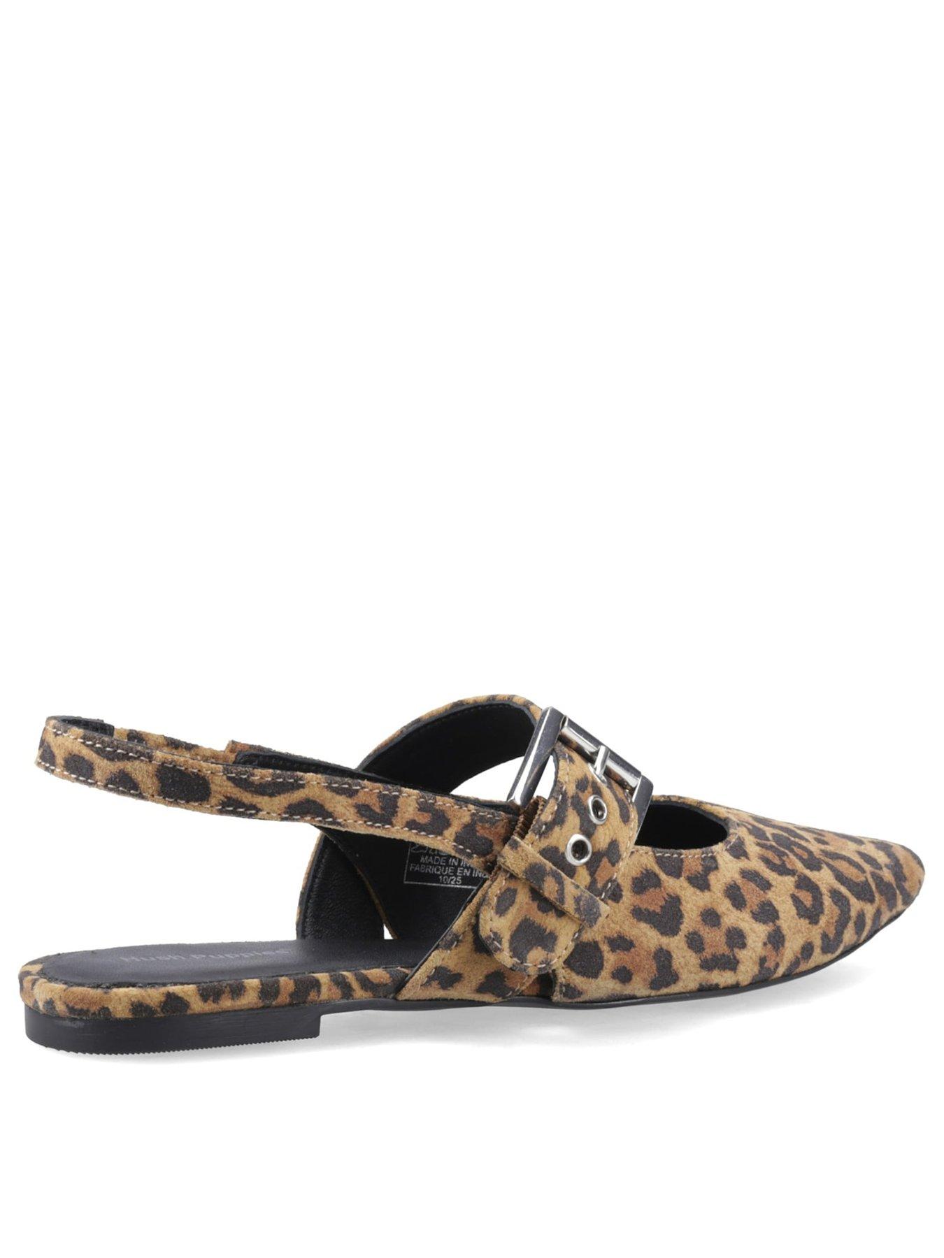 Image 3 of 5 of Hush Puppies Diya Suede Mary Jane-leopard Suede